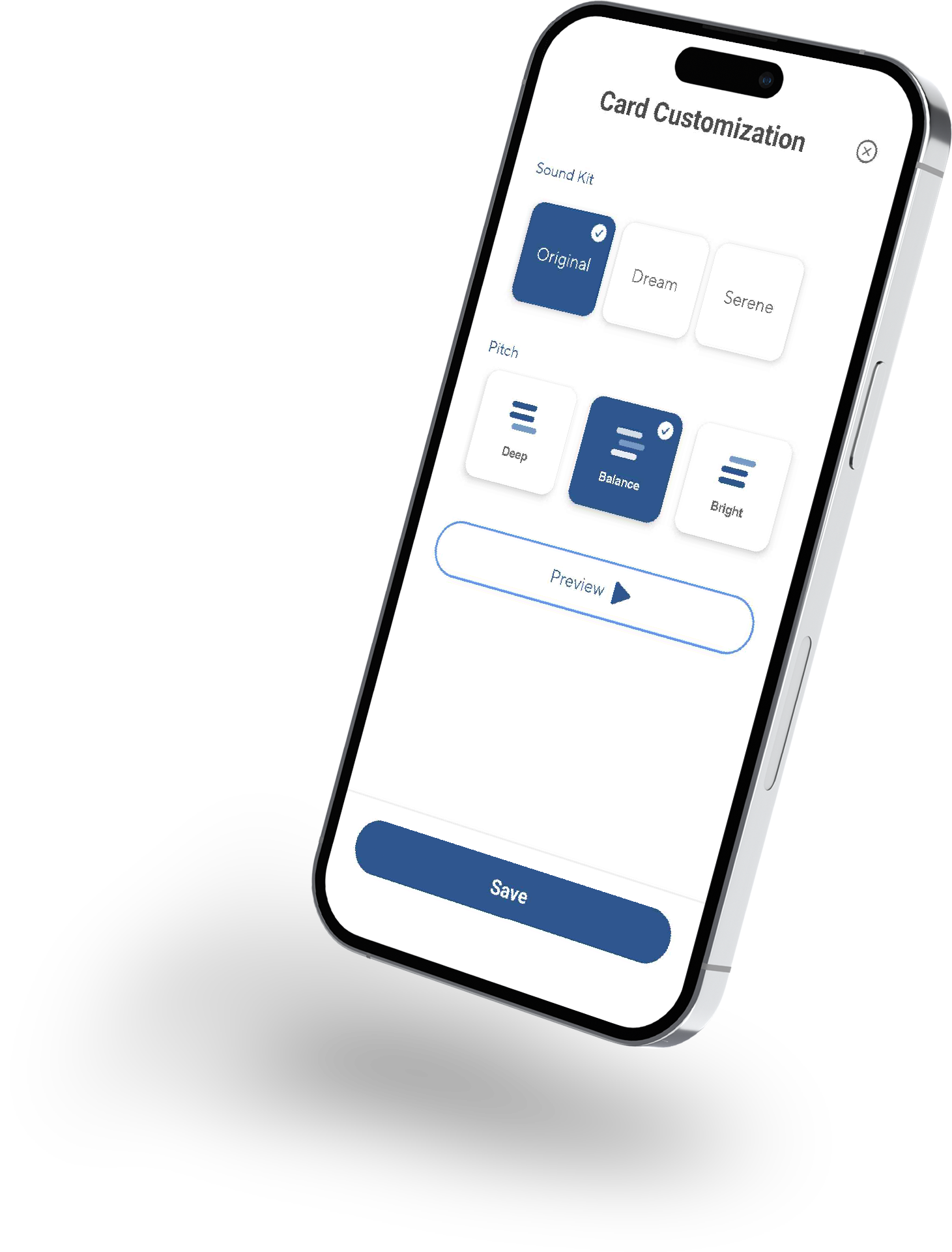 myWaves app on iPhone